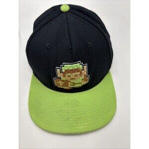 Nintendo Legend of Zelda Link 8 Bit Adjustable Hat Baseball Cap NES Green